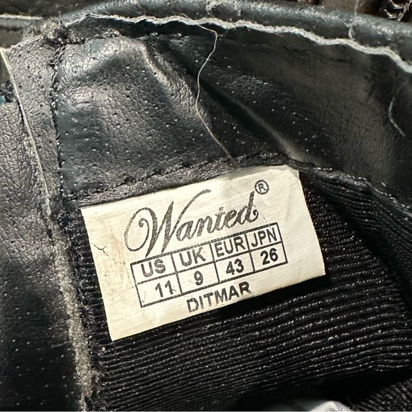 Black Ankle Boots • Size 11 - Picture 5 of 5